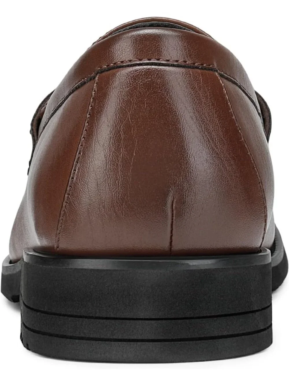 Men's Dark Brown Penny Loafer Slip On Business Office Wedding Formal Dress Shoes